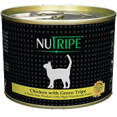 Nutripe Cat Chicken with Green Tripe 185g 1 carton (24 cans)